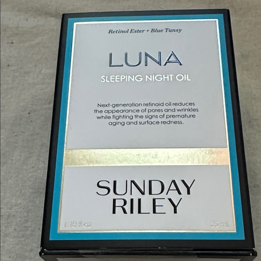 NEW Sunday Riley Luna Sleeping Night Oil 35 ml